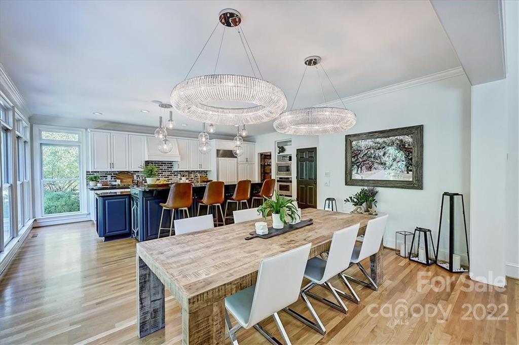 18600 Hammock Lane Davidson, NC 28036 - Photo 11 of 48 a view of a dining room and livingroom view