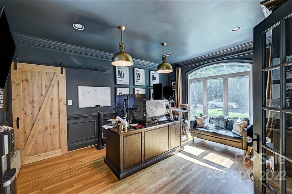 18600 Hammock Lane Davidson, NC 28036 - Photo 19 of 48 a view of a kitchen with furniture and window