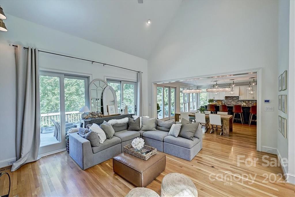 18600 Hammock Lane Davidson, NC 28036 - Photo 10 of 48 a living room with furniture and a large window