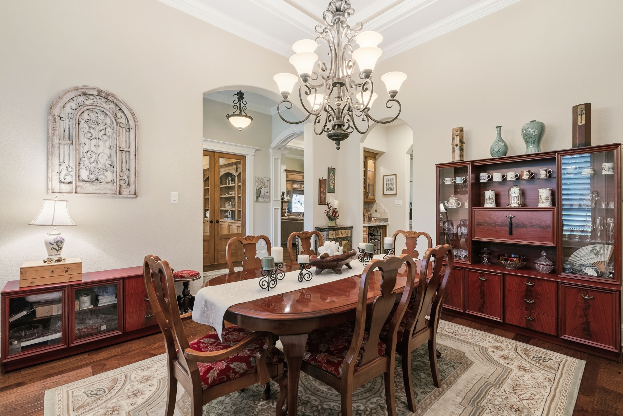 28502 Crawford Ridge Court Huffman, TX 77336 - Photo 7 of 50 a view of a dining room with furniture