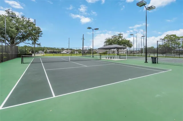 a view of a tennis court