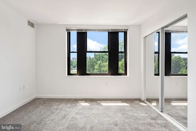 a view of an empty room with window