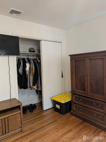 a living room with a couch and a table