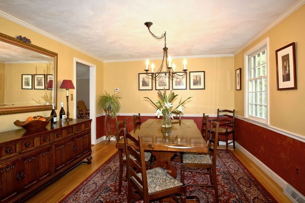 41 Campbell Road Wayland, MA 01778 - Photo 3 of 24 a view of a dining room with furniture
