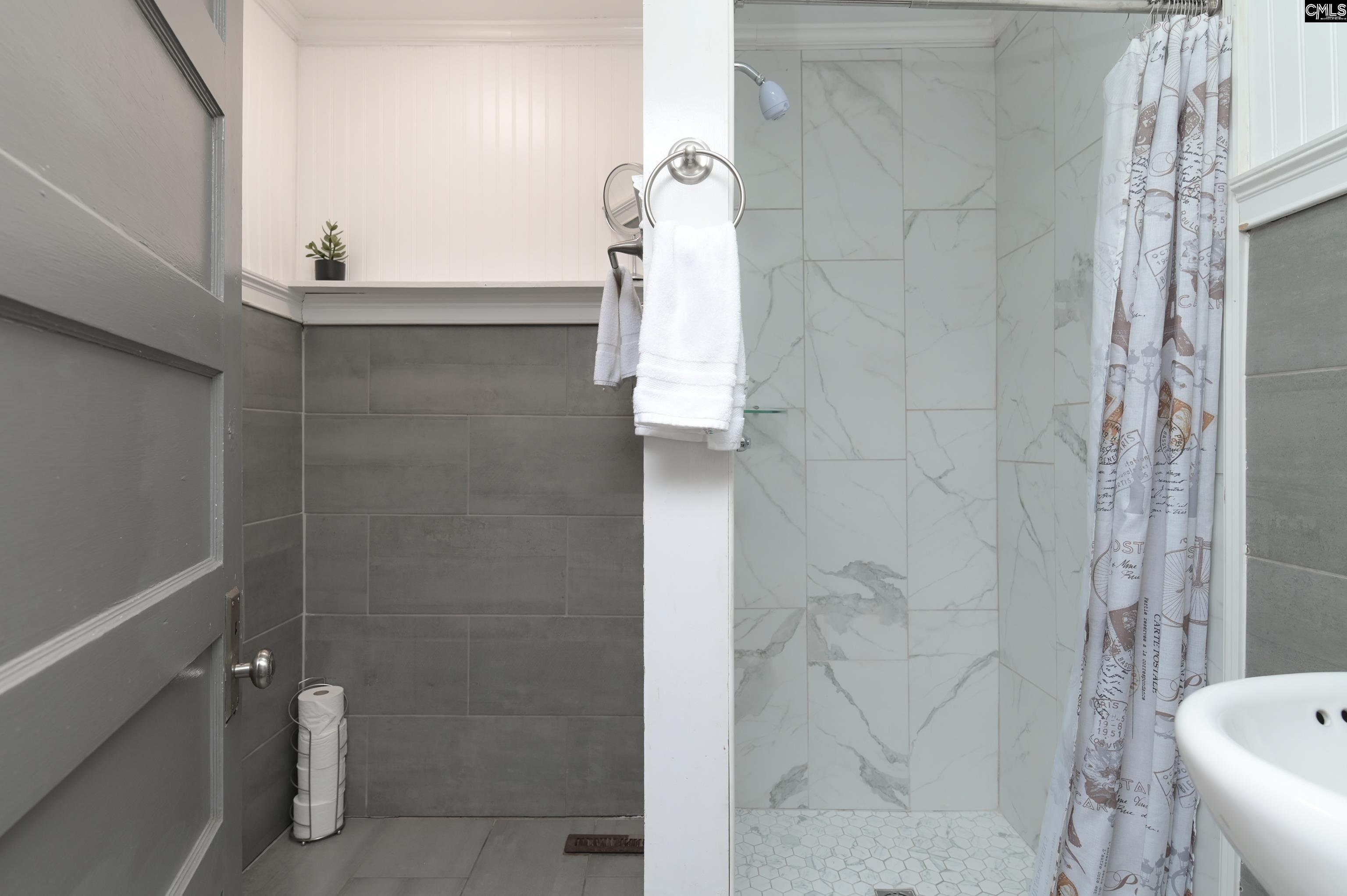 2227 Bull Street Columbia, SC 29201 - Photo 21 of 38 a bathroom with a shower