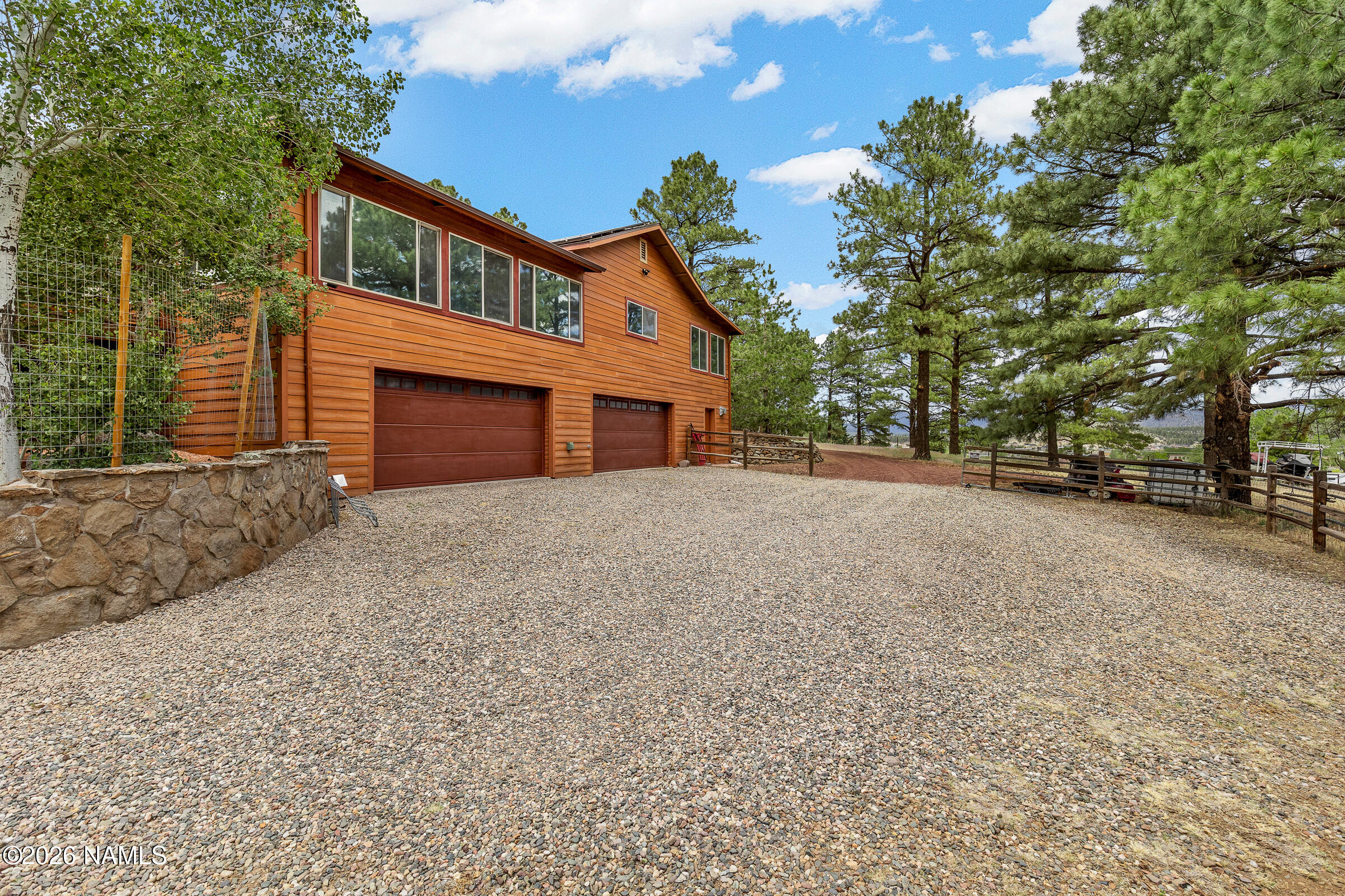8921 Hulls Road Flagstaff, AZ 86004 - Photo 65 of 80 Oversized Driveway + 4-bay Garage