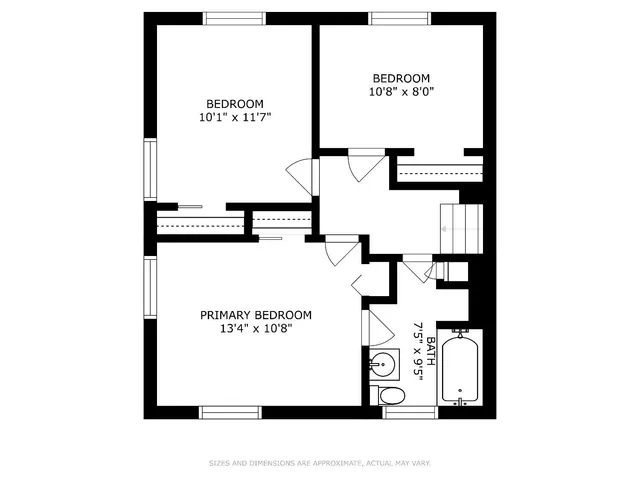 a picture of a bench in front of a door