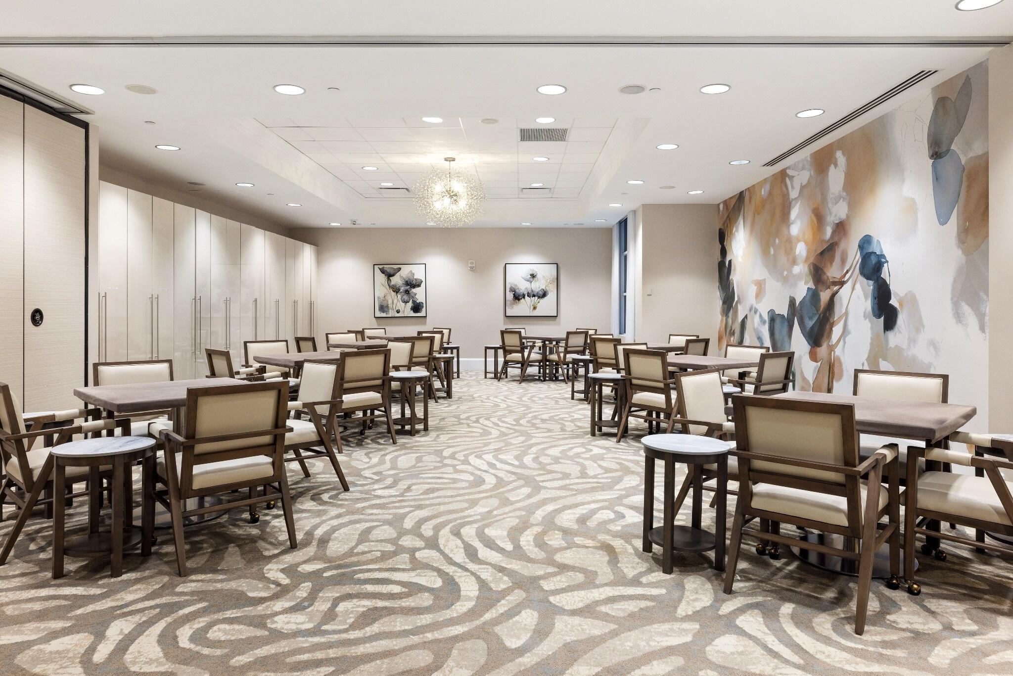 5158 Windsor Parke Drive Boca Raton, FL 33496 - Photo 56 of 76 a group of people sitting at tables in a room