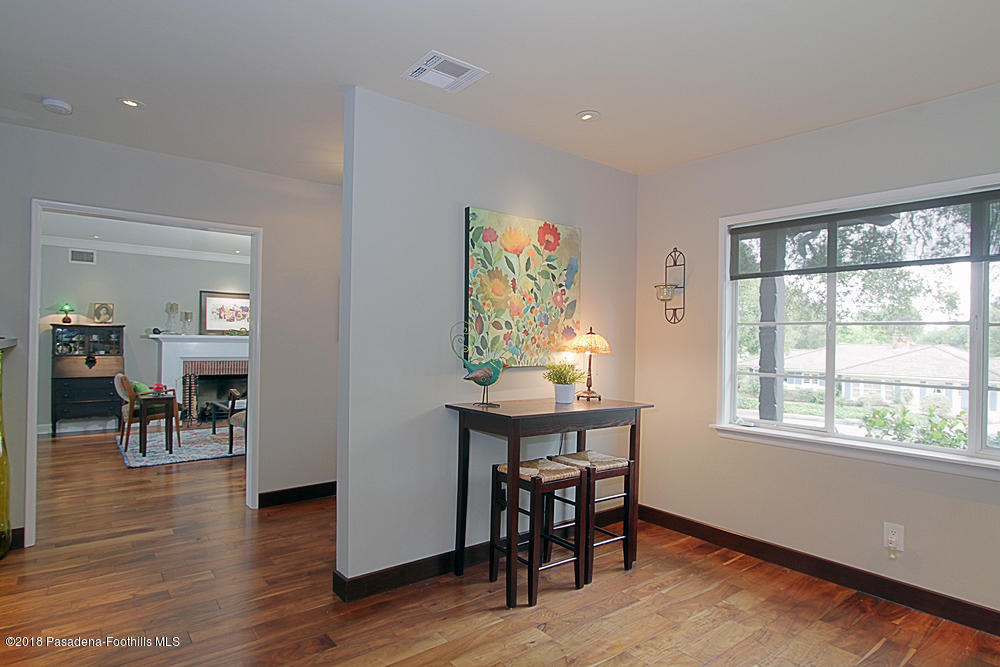 3775 Shadow Grove Road Pasadena, CA 91107 - Photo 12 of 33 a workspace with furniture window and wooden floor