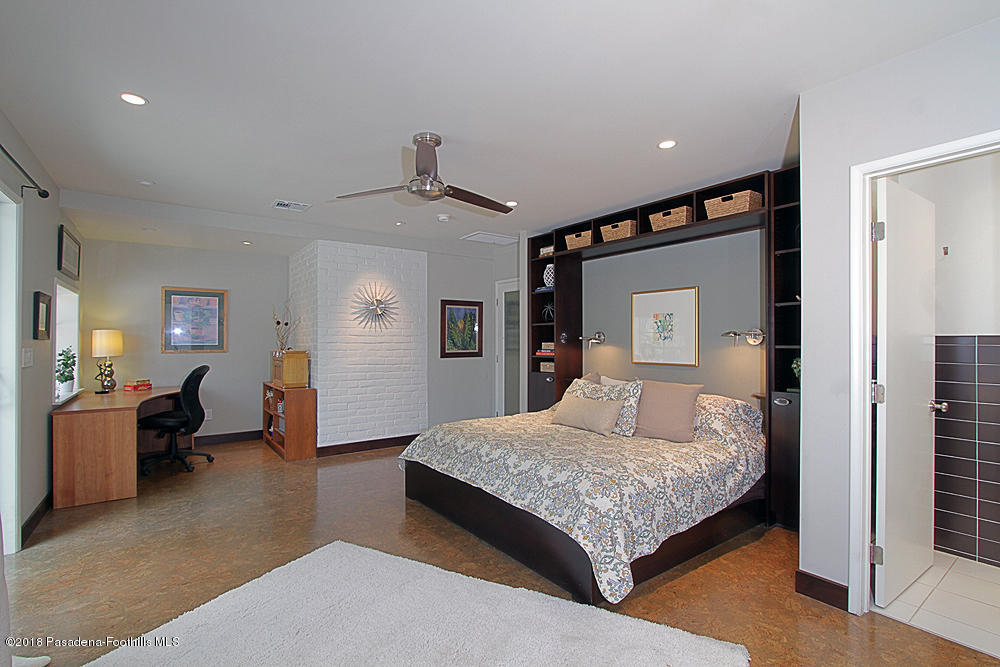 3775 Shadow Grove Road Pasadena, CA 91107 - Photo 14 of 33 a bedroom with a large bed and furniture