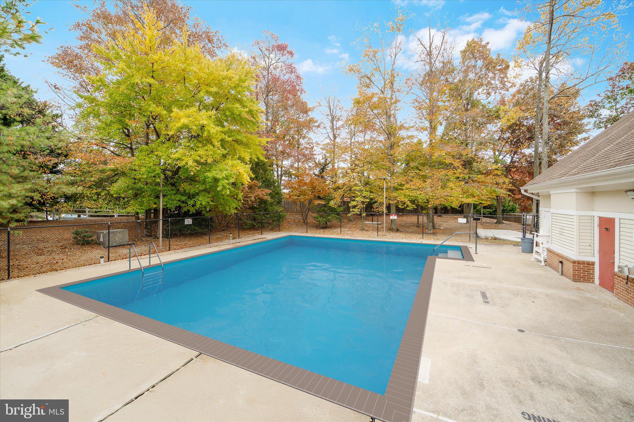 9253 Cardinal Forest Lane, Unit 101 Lorton, VA 22079 - Photo 23 of 29 a view of outdoor space and yard