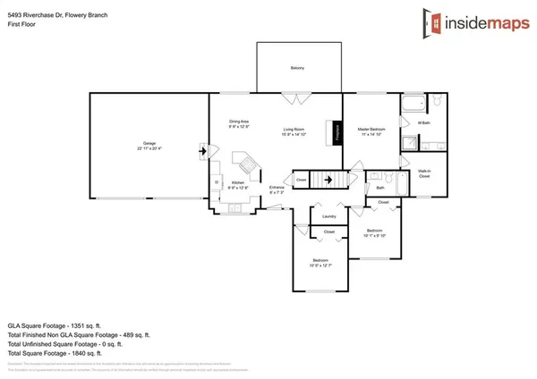 $2,400 | 5493 Riverchase Drive, Flowery Branch, GA 30542