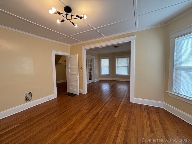 64 Wade Street, Unit 1 Bridgeport, CT 06604 - Photo 18 of 22 a view of room with wooden floor and ceiling fan