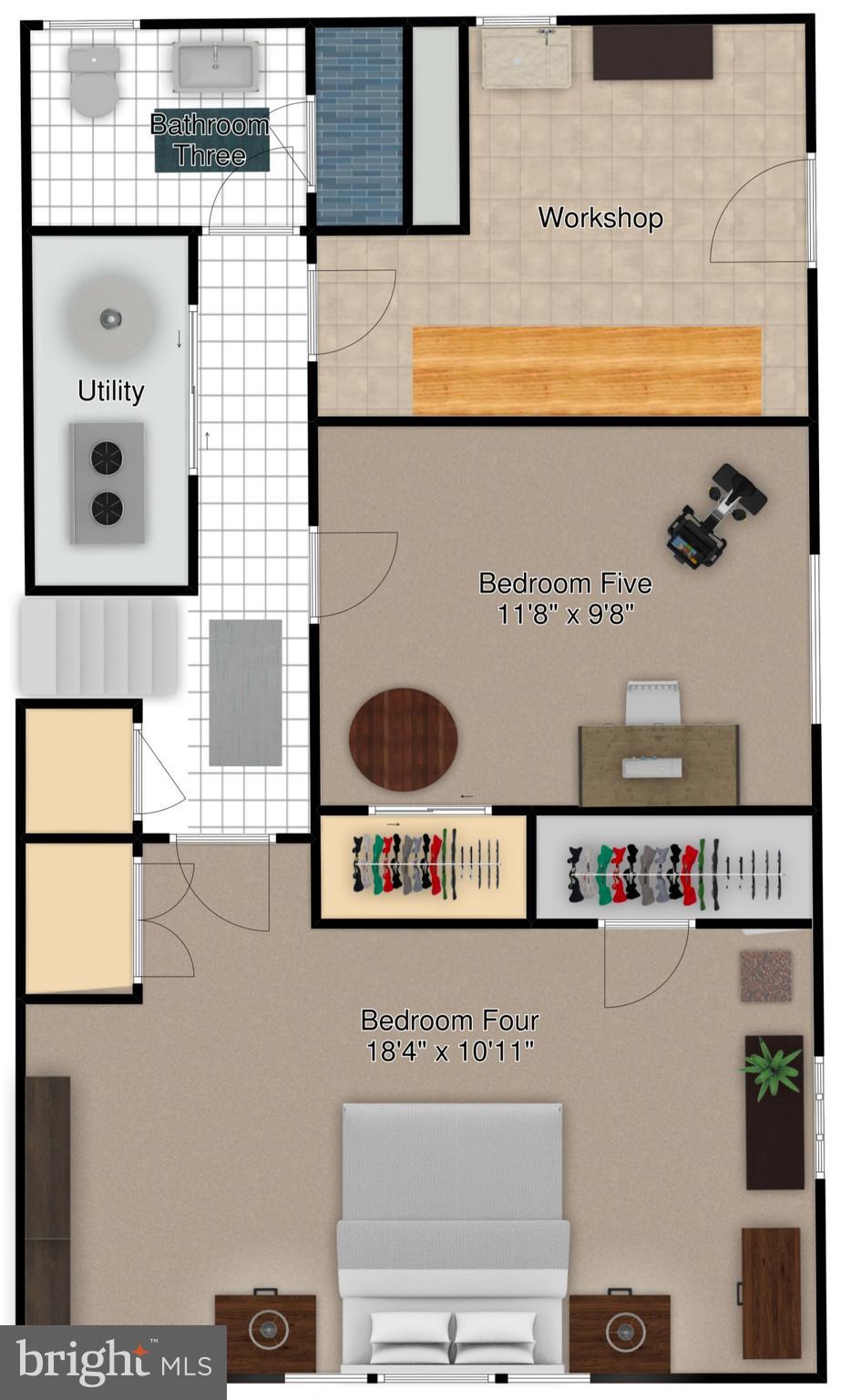 1809 Franwall Avenue Silver Spring, MD 20902 - Photo 36 of 36 Lower level floorplan