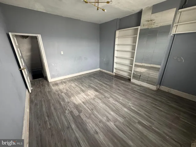 wooden floor in an empty room