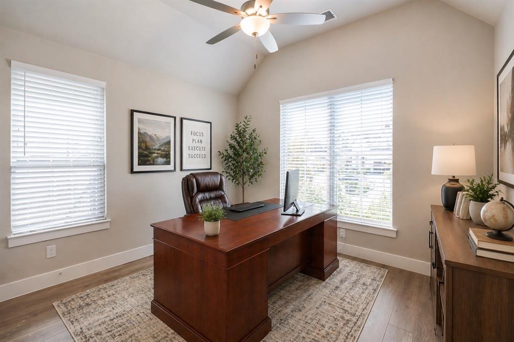 2901 Quinton Street Prosper, TX 75078 - Photo 4 of 27 a work room with furniture and windows