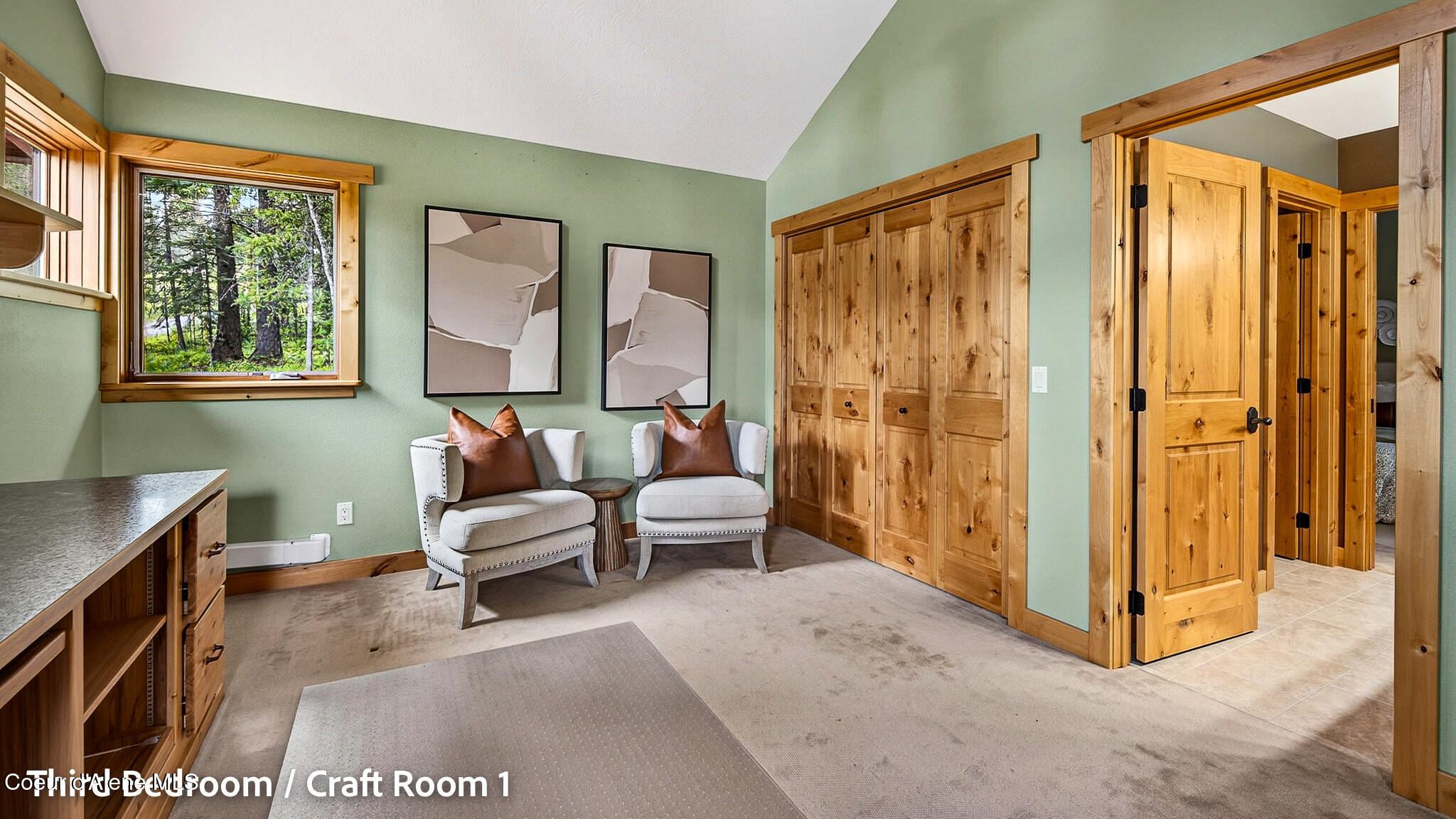 956 Carr Creek Road Sandpoint, ID 83864 - Photo 21 of 30 17 Third Bedroom Craft Room