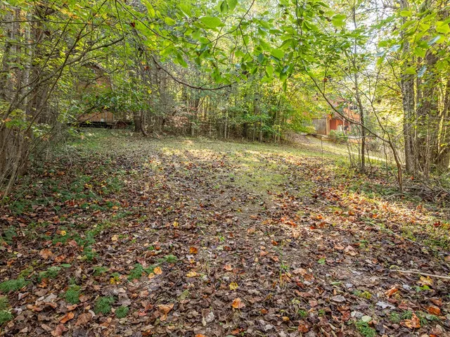 a view of a house with a yard and garage