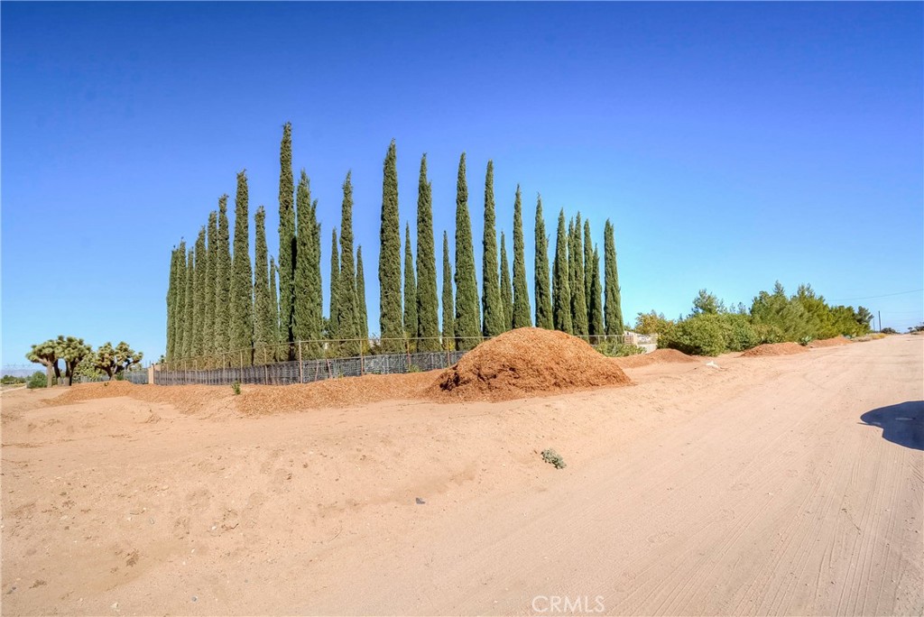 9331 Manada Road Phelan, CA 92371 - Photo 36 of 38 a view of a backyard of a house