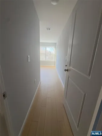 a view of a room with empty racks