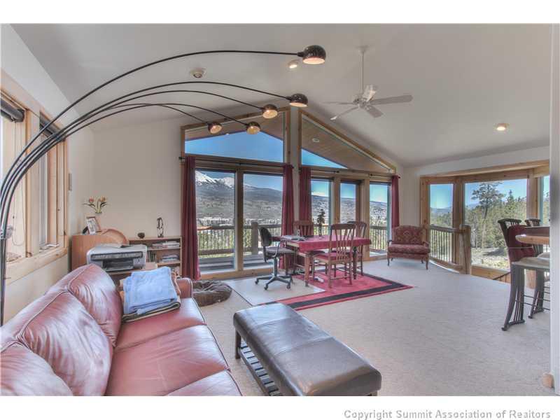 48 H Road Silverthorne, CO 80498 - Photo 5 of 18 a living room with furniture and large window