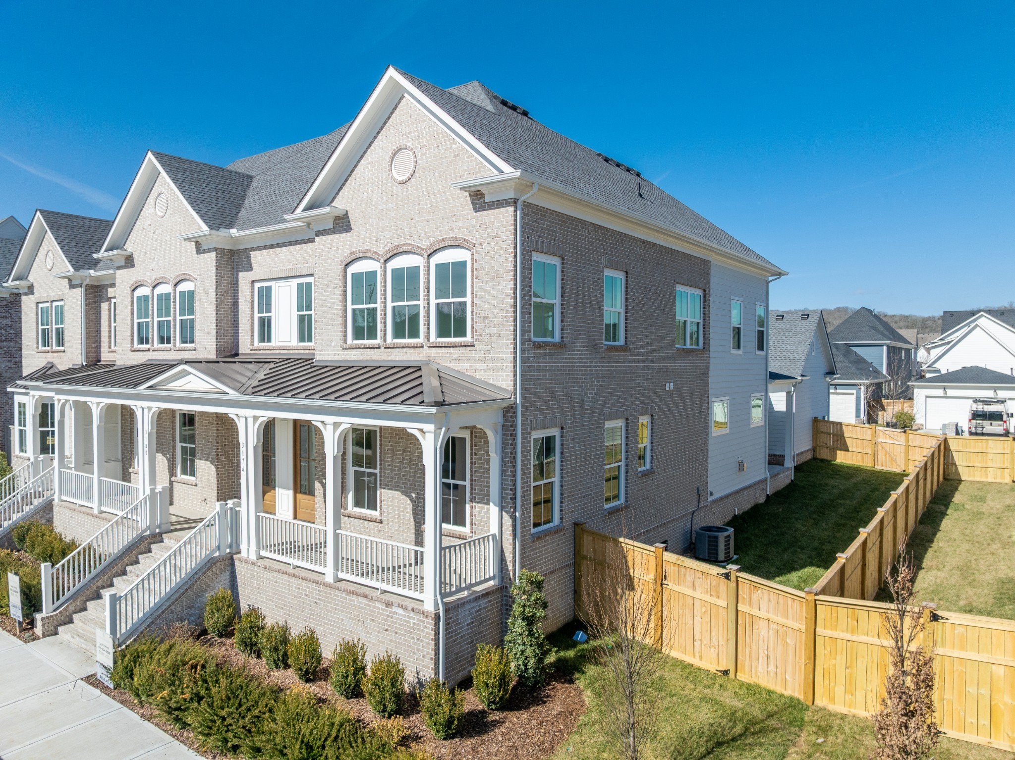 3174 Long Br Circle Franklin, TN 37064 - Photo 2 of 21 a front view of a house with large windows