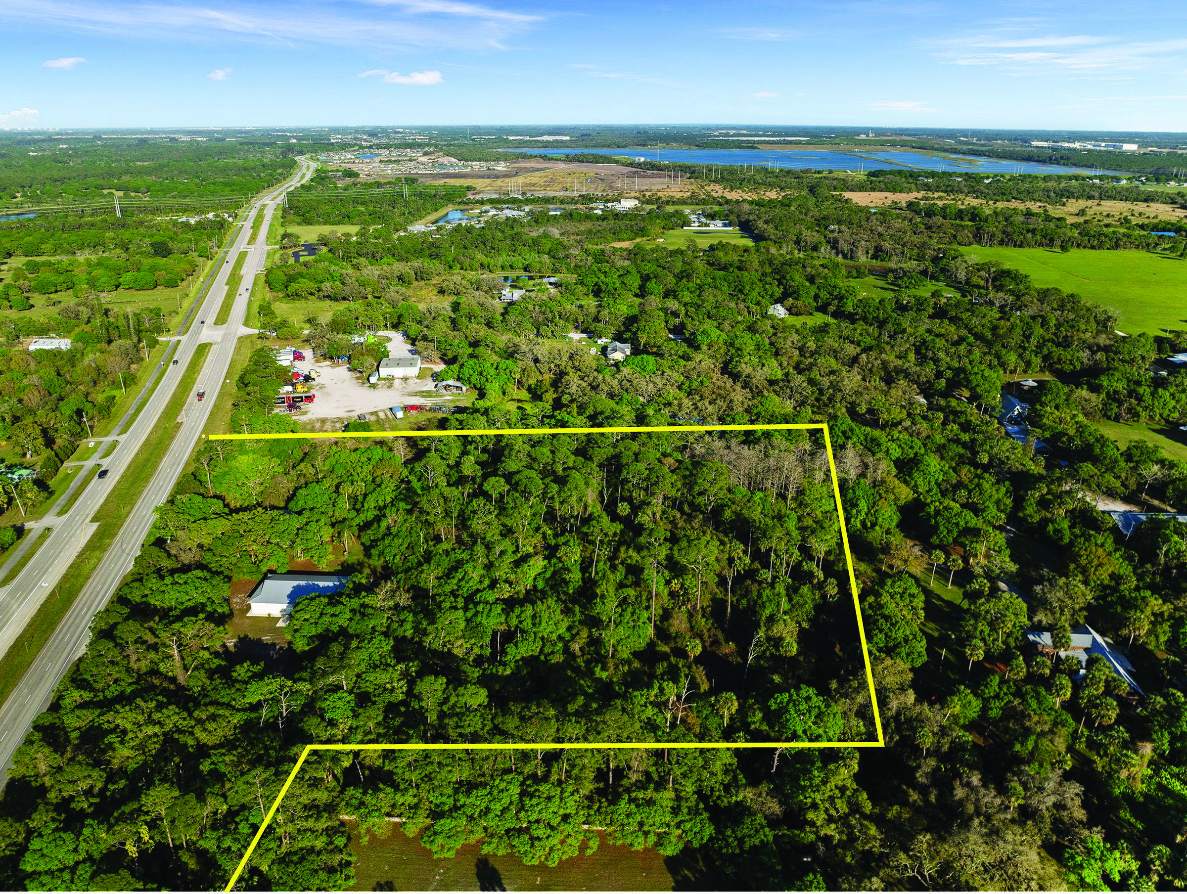 11541 Okeechobee Road Fort Pierce, FL 34945 - Photo 43 of 46 48-Aerial fr W w markup