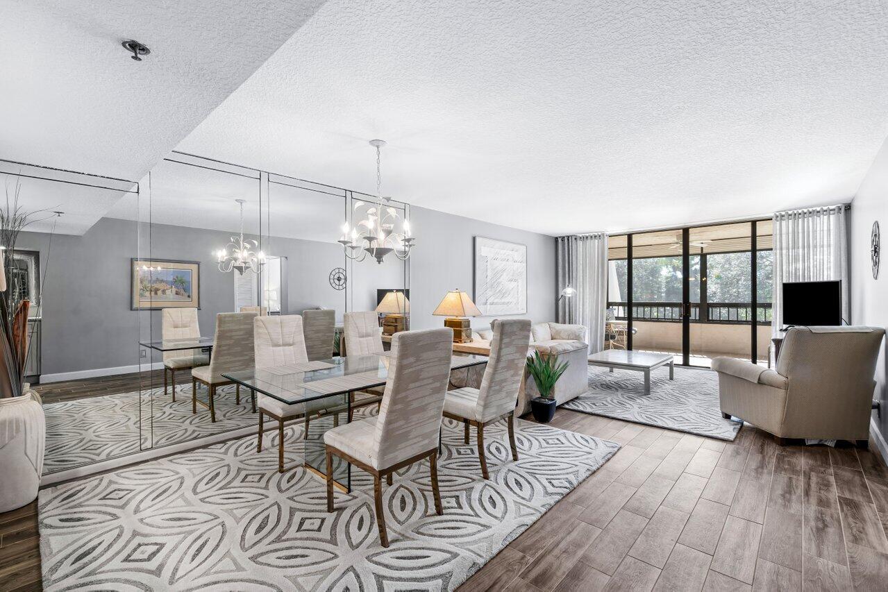 6620 Boca Del Mar Drive, Unit 204 Boca Raton, FL 33433 - Photo 12 of 51 Dining and living