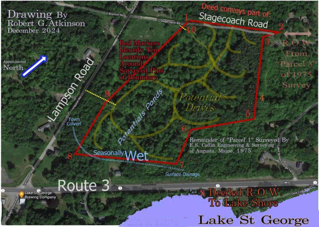 Lot 26-1 Stagecoach Road Liberty, ME 04949 - Photo 6 of 20 Map of land