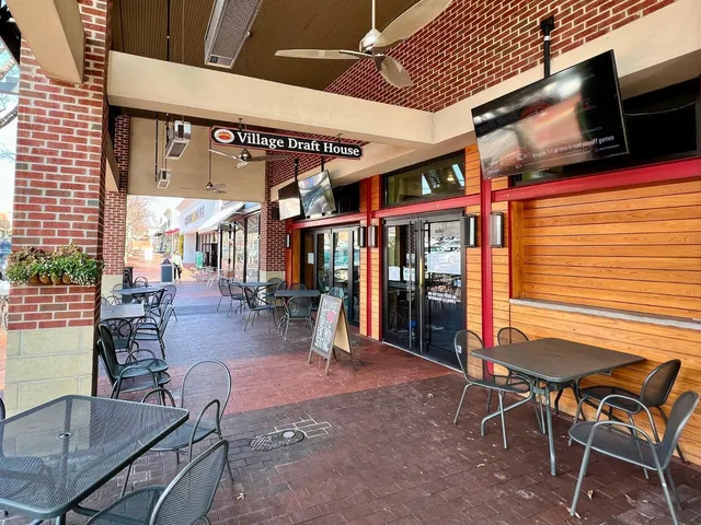 a front view of a building