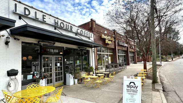 a view of a sign board