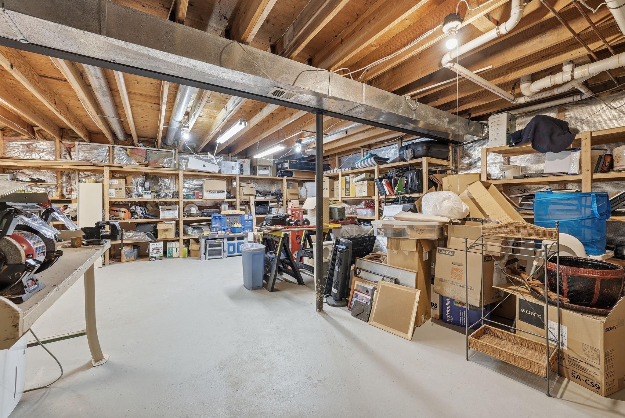 7512 Rambling Ridge Drive Fairfax Station, VA 22039 - Photo 45 of 64 Lower Level Storage/Workshop