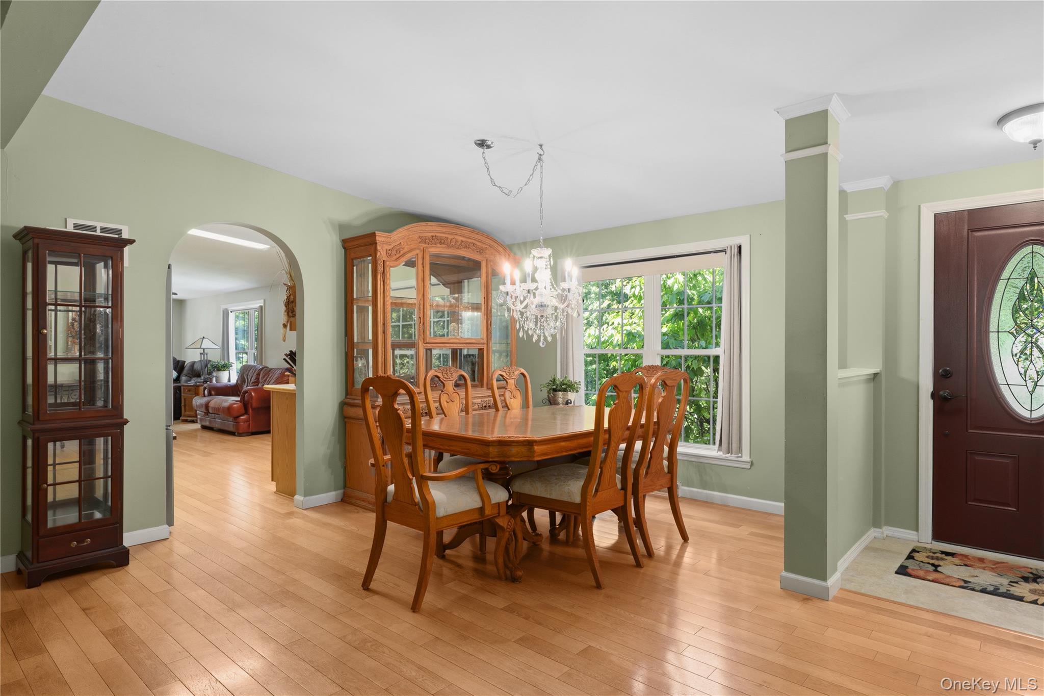 590 Farm To Market Road Brewster, NY 10509 - Photo 9 of 32 a view of a dining room with furniture window and wooden floor