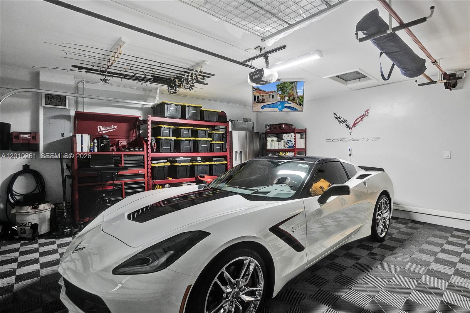 13621 Southwest 18th Street Miramar, FL 33027 - Photo 38 of 45 a car parked in a garage