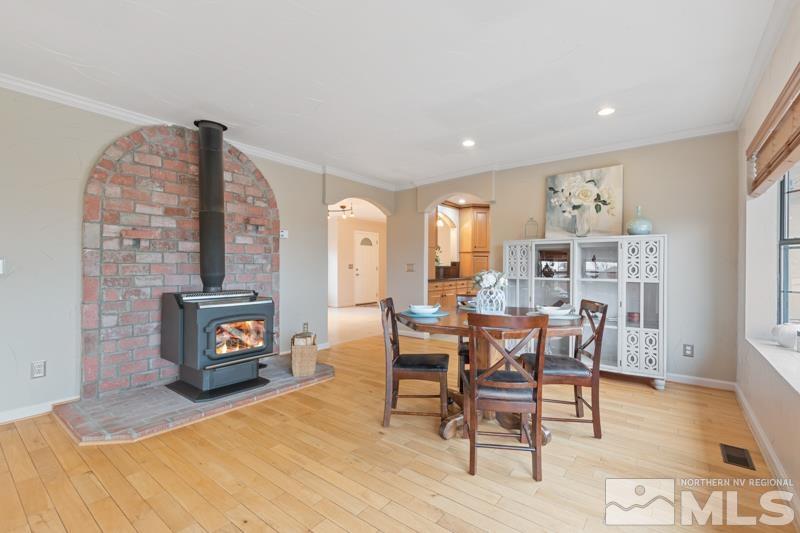 4060 Cimarron Road Fallon, NV 89406 - Photo 3 of 22 a view of a livingroom with furniture and a fireplace