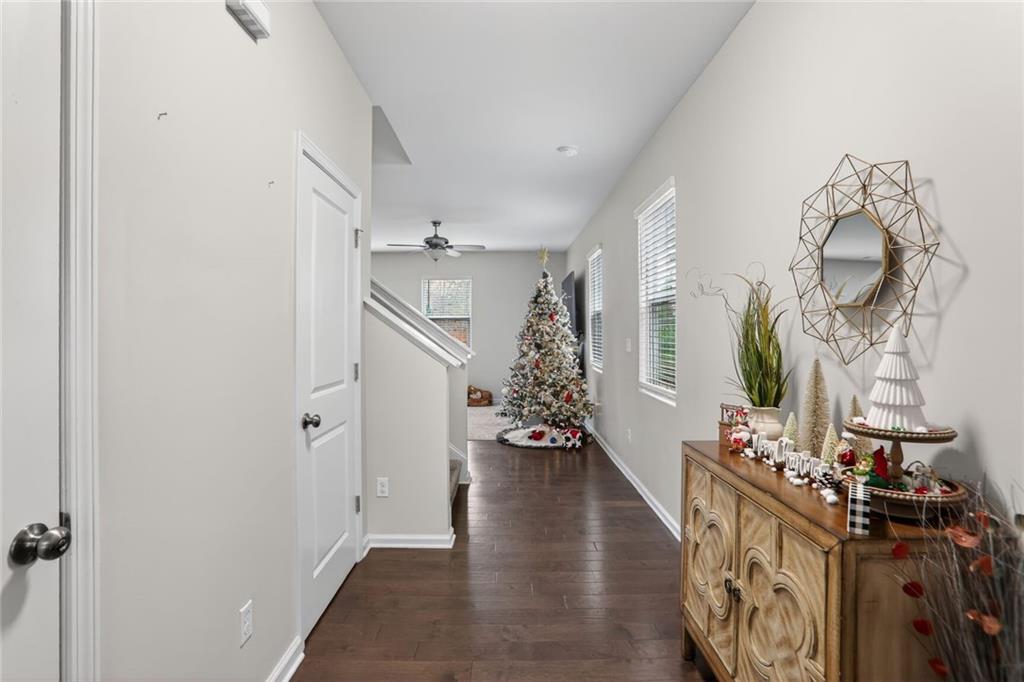 594 Summit Point Canton, GA 30114 - Photo 2 of 32 a view of an entryway with wooden floor