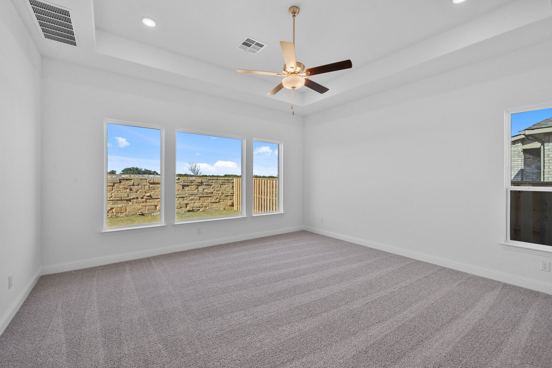 1005 Ellensburg Drive Georgetown, TX 78633 - Photo 15 of 38 Primary Bedroom with tray ceiling