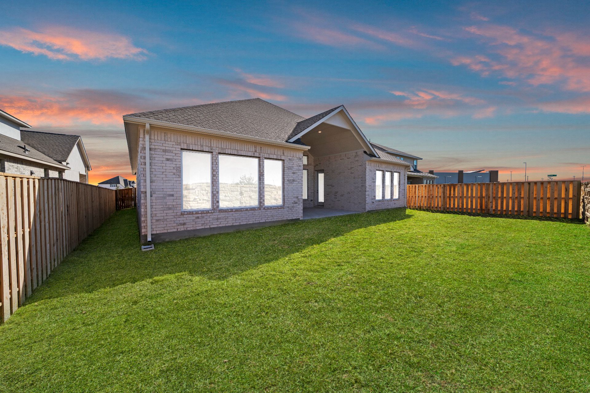 1005 Ellensburg Drive Georgetown, TX 78633 - Photo 25 of 38 Rear of Home and Private Backyard