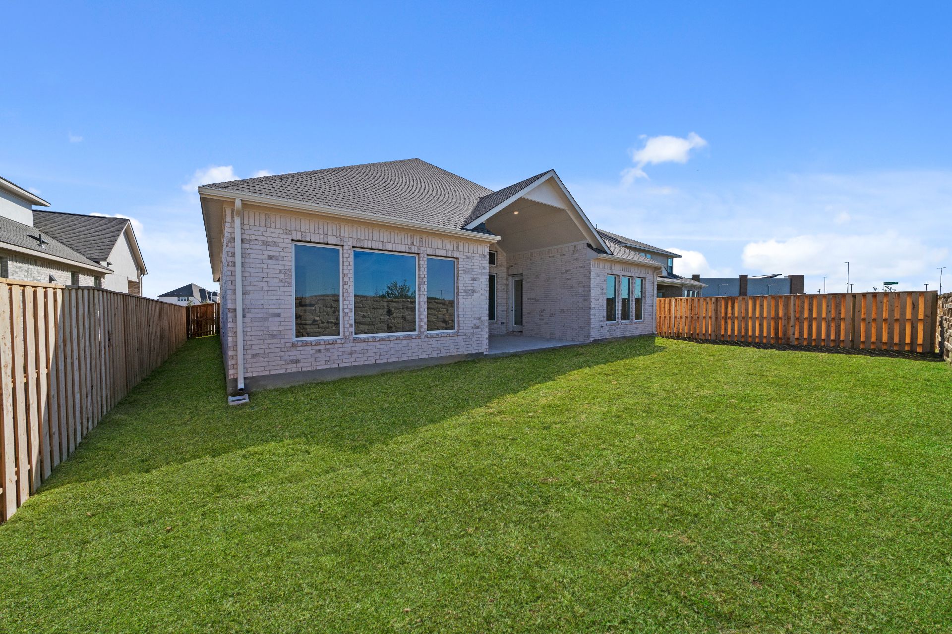 1005 Ellensburg Drive Georgetown, TX 78633 - Photo 26 of 38 Rear of Home and Private Backyard