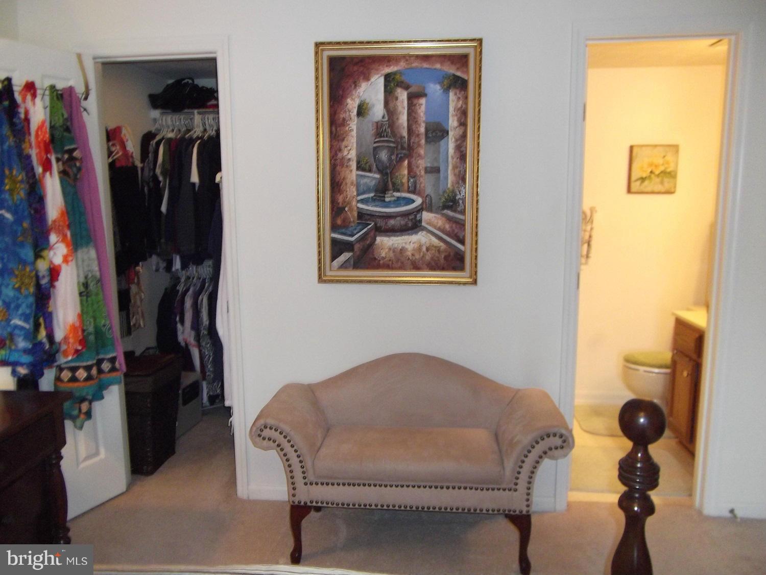 72 Laurel Path Court, Unit 3 Baltimore, MD 21236 - Photo 9 of 18 a living room with furniture and a closet