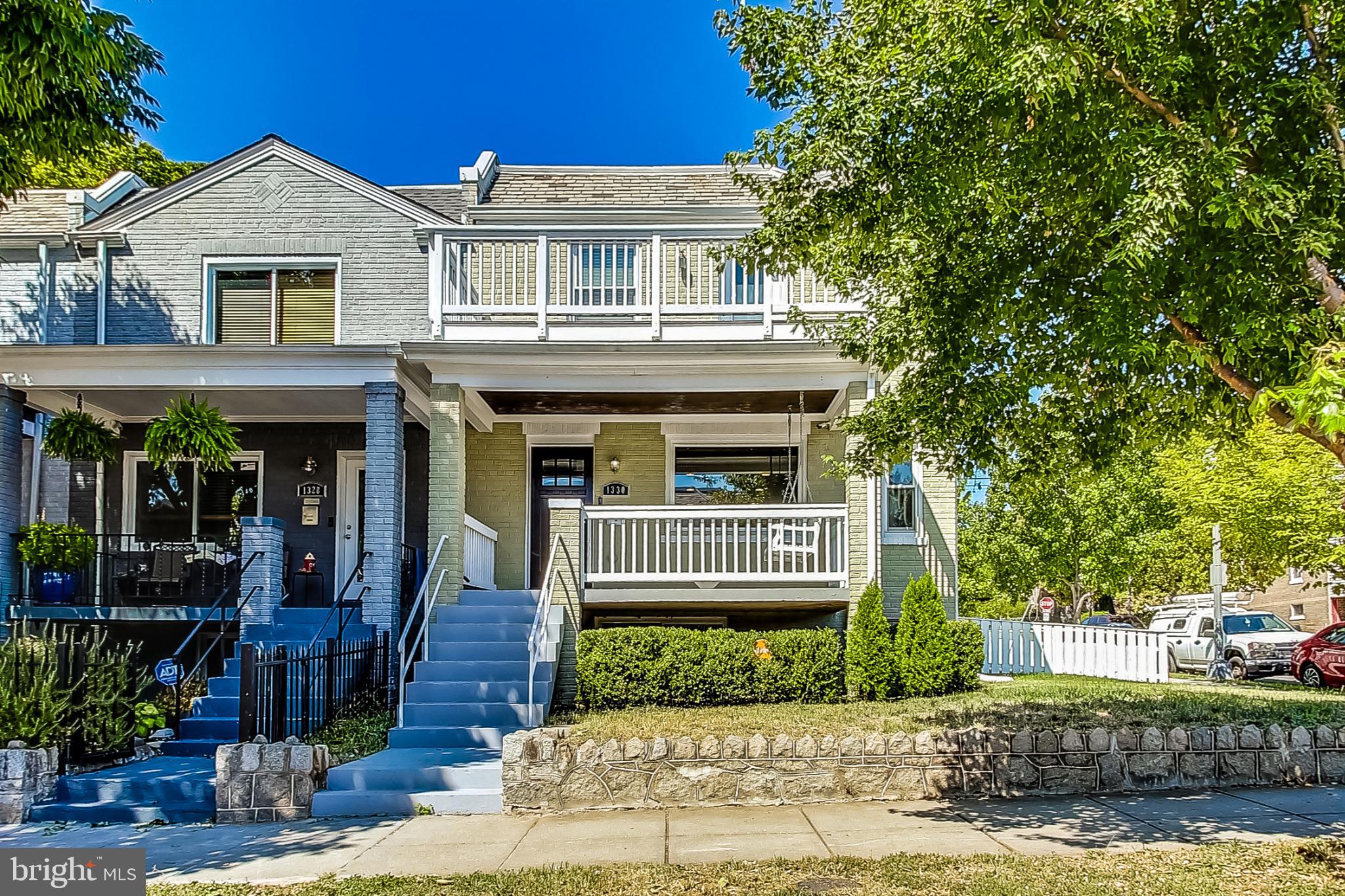 1330 Staples Street Northeast Washington, DC 20002 - Photo 1 of 64 a front view of a house with garden