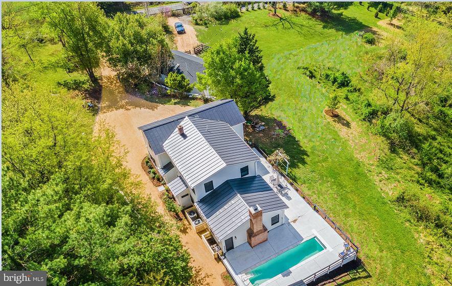4056 Whitewood Road The Plains, VA 20198 - Photo 3 of 33 aerial view over the
main house