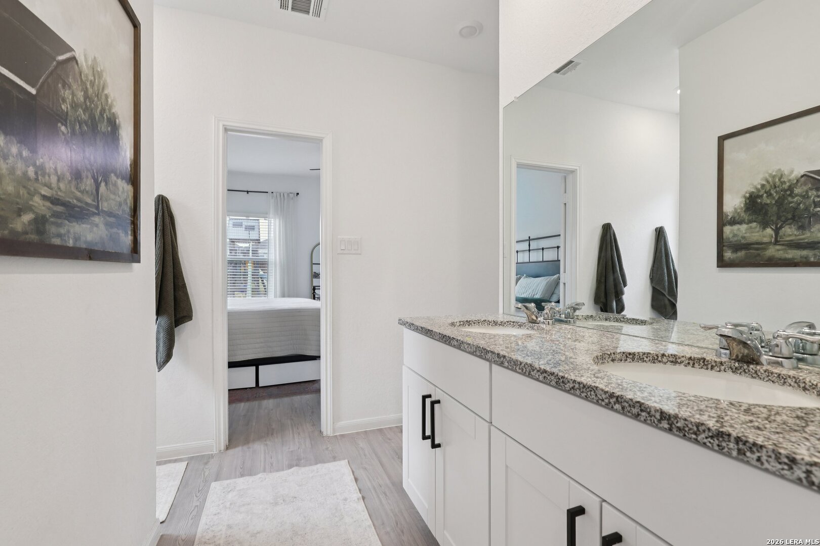 9062 Austin Seguin, TX 78155 - Photo 20 of 43 a bathroom with a sink and a mirror