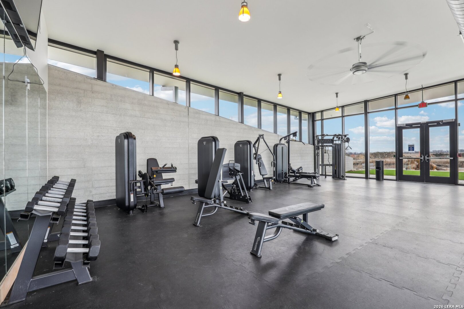 9062 Austin Seguin, TX 78155 - Photo 34 of 43 a view of a room with gym equipment