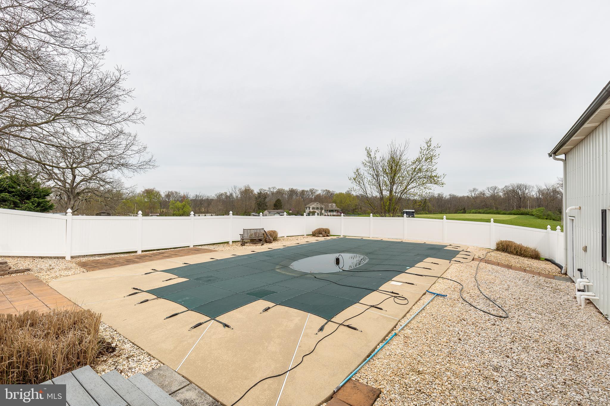 1420 Harney Road Littlestown, PA 17340 - Photo 59 of 91 In ground pool was recently opened for new owner