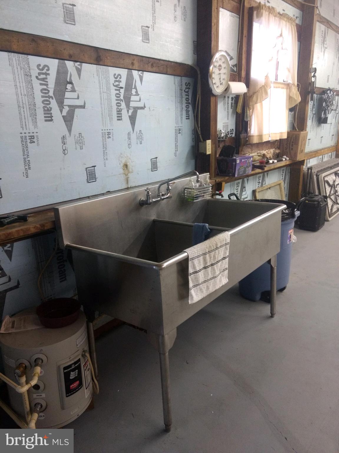 1420 Harney Road Littlestown, PA 17340 - Photo 85 of 91 commercial sink in garage stays