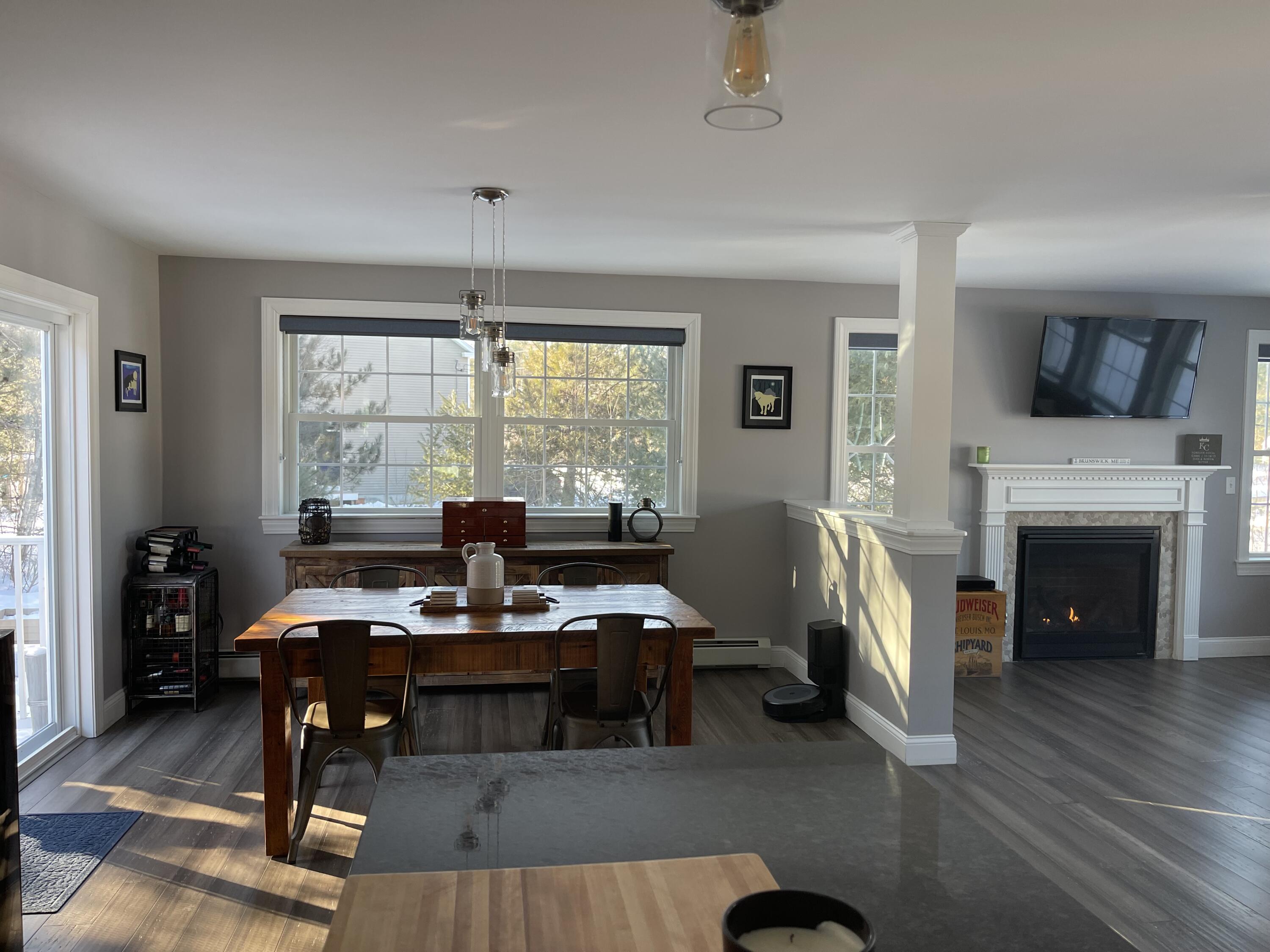 69 Tree Farm Road Brunswick, ME 04011 - Photo 13 of 48 Open Concept Kitchen Living and Dining A