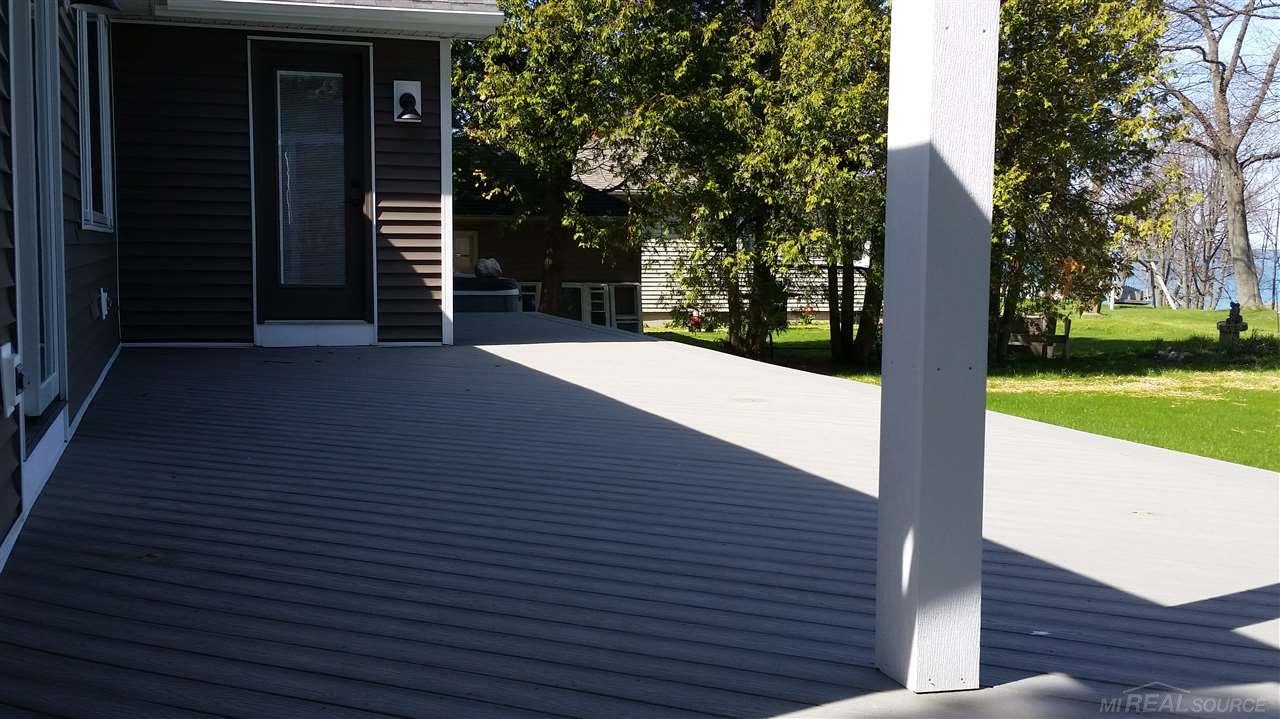 6137 Lakeshore Road Lexington, MI 48450 - Photo 34 of 53 Easy care deck