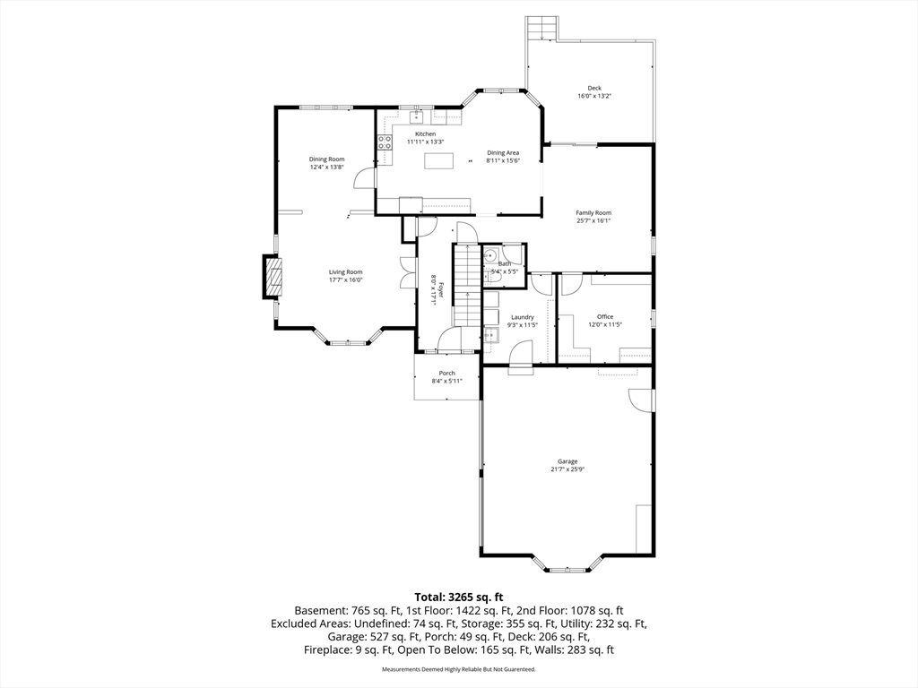 43 Hampshire Road Peabody, MA 01960 - Photo 40 of 42 a picture of floor plan