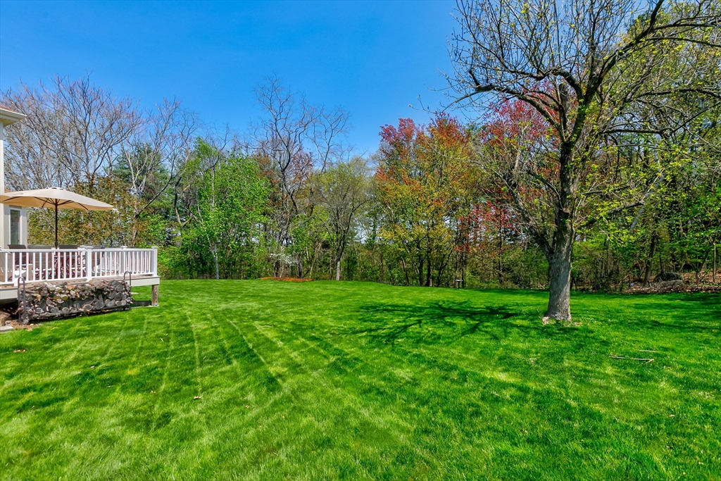 43 Hampshire Road Peabody, MA 01960 - Photo 7 of 42 a view of a backyard with a house